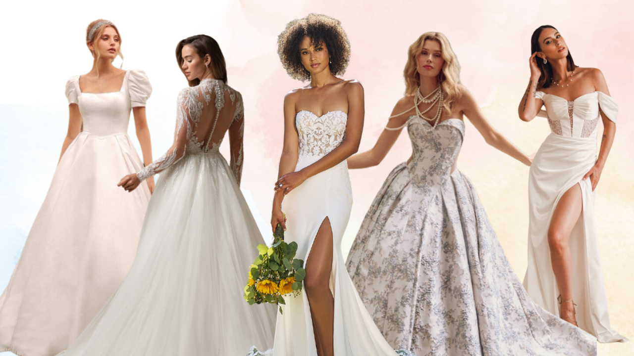 What Are Brides Wearing in 2025—and Is the White Dress Being Replaced by New Trends