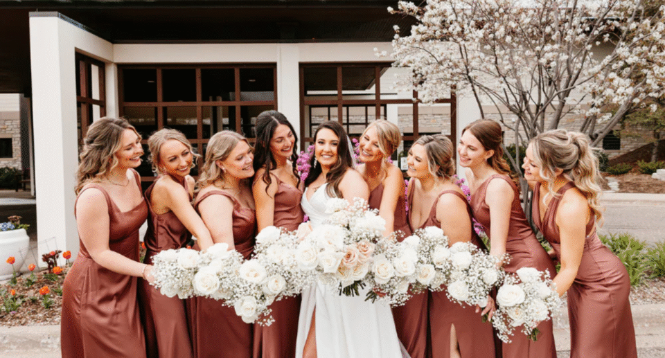 Bridesmaid Dresses Colour Guide