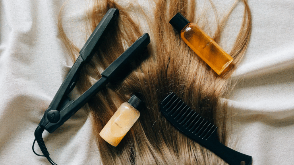 How to Prevent Heat Damage When Using a Hair Straightener