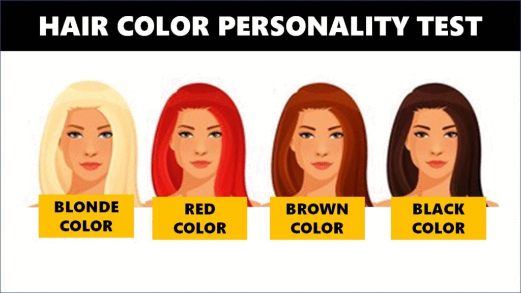 What Your Dyed Hair Colour Says About You