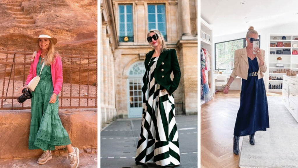 How to Style a Maxi Dress for Fall