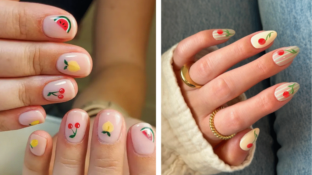 Micro Fruit Nails and Dollcore Beauty