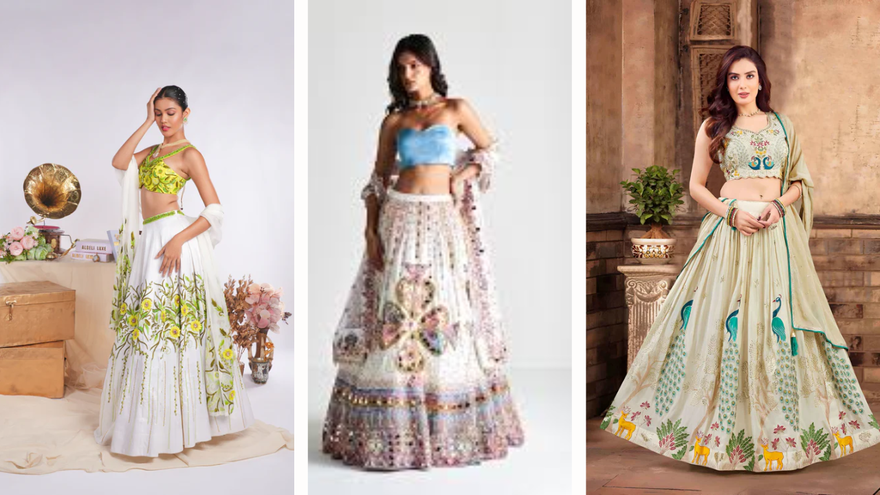 From Pastels to Prints: Albeli Luxe Lehengas You’ll Fall in Love With This Season