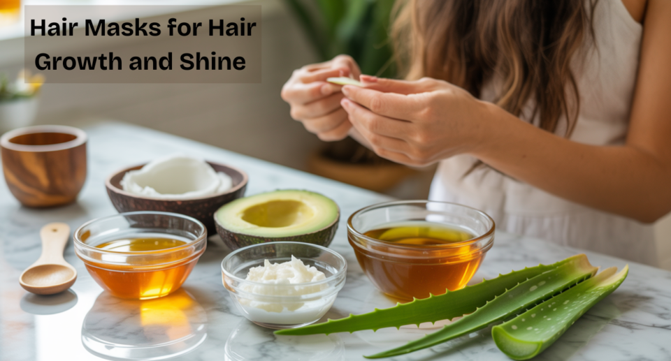 Hair Masks for Hair Growth and Shine at Home