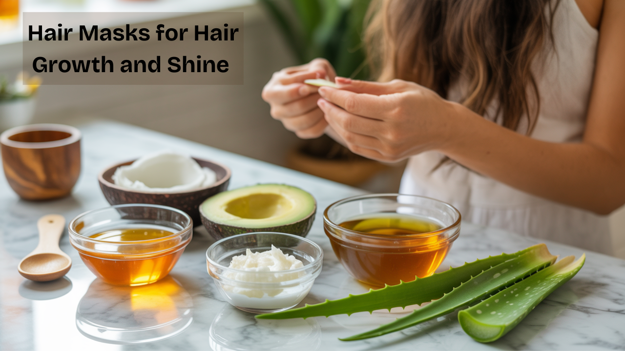 Hair Masks for Hair Growth and Shine at Home| Easy DIY Recipes