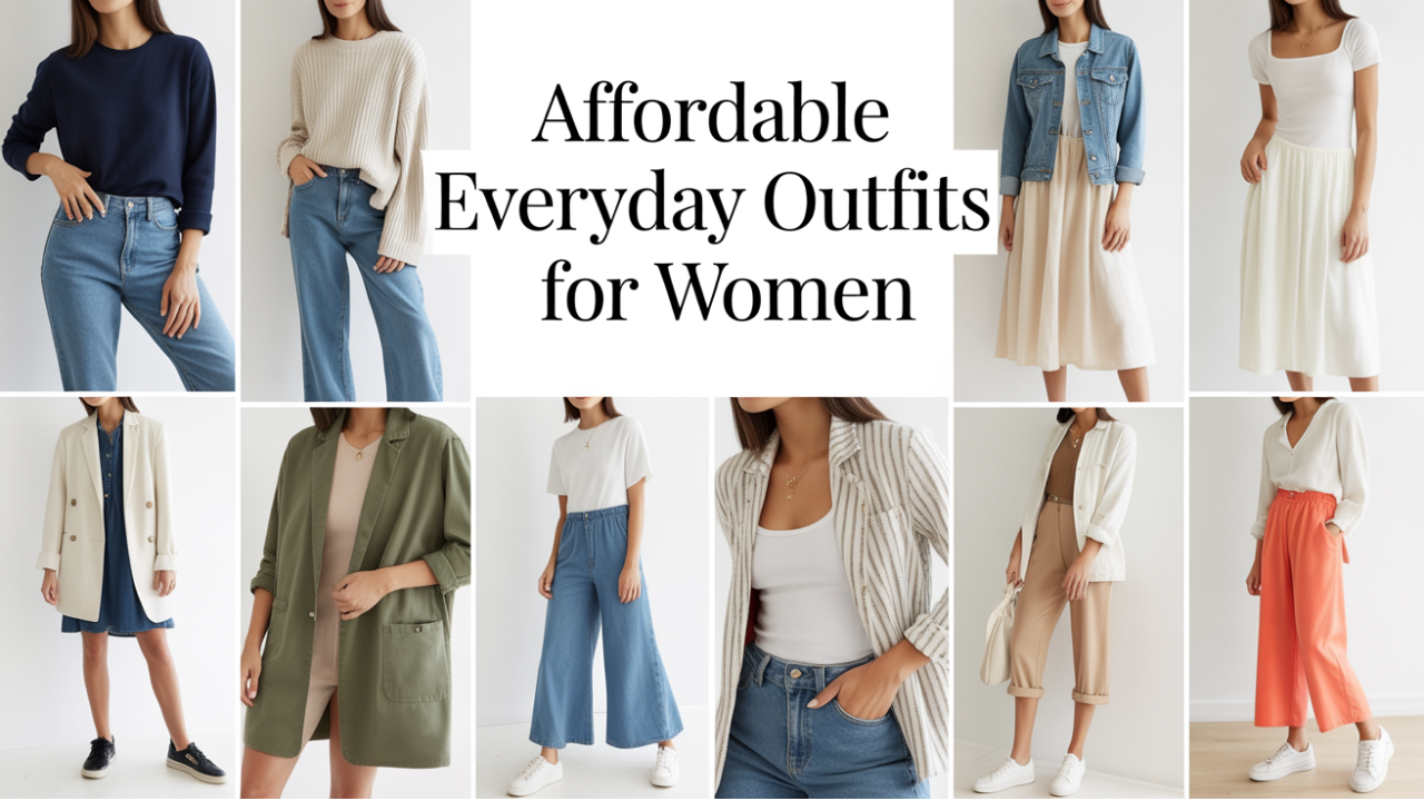 Affordable Everyday Outfits for Women: Look Stylish on a Budget