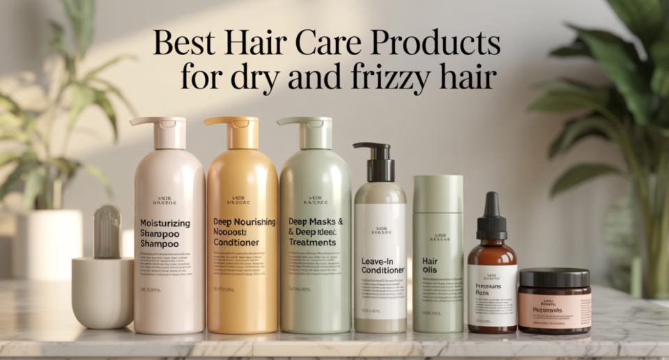 Best Hair Care Products for Dry and Frizzy Hair