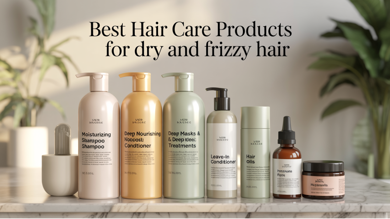 Best Hair Care Products for Dry and Frizzy Hair